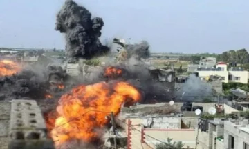 استشهاد 11 فلسطينيًا جراء قصفين للاحتلال على نازحين في جنوب قطاع غزة