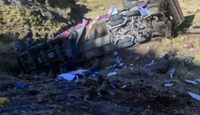 مقتل 15 فردًا في حادث حافلة في جبال الأنديز بالبيرو