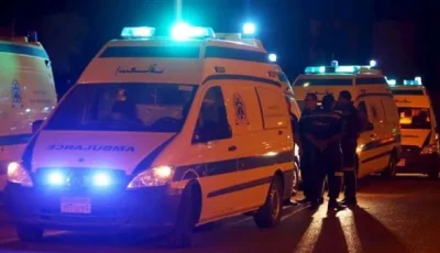 بالأسماء.. 9 مصابين في حادث تصادم سيارتين على طريق قنا