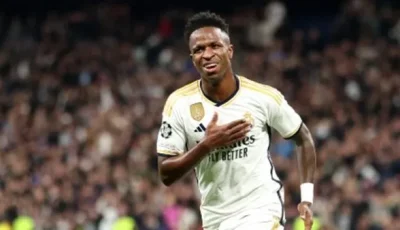 فينيسيوس يطالب بمساواة راتبه براتب مبابي.. وريال مدريد قد يدرس بيع اللاعب إذا لم تنجح المفاوضات.