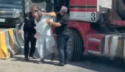 إجراءات قانونية ضد موظف اعتدى على سائق شاحنة في أم قصر بعد انتشار فيديو للحادثة