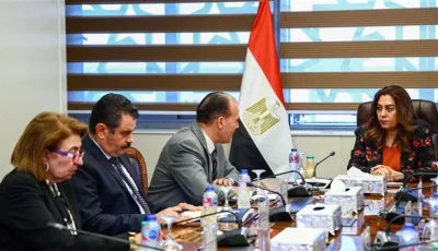 وزيرة التنمية المحلية تراقب سير تنفيذ الهوية البصرية في كافة المحافظات