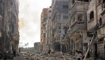 انهيار مبنى ملغوم فوق جنود إسرائيليين في غزة