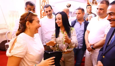 وزيرة التضامن ت inaugurate فعاليات معرض “ديارنا للحرف اليدوية والتراثية” في الساحل الشمالي (صور)