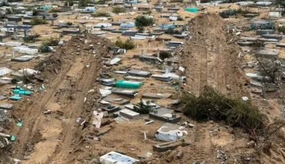 قوات الاحتلال الإسرائيلي تقتلع جثامين الشهداء من المقبرة التركية في غزة