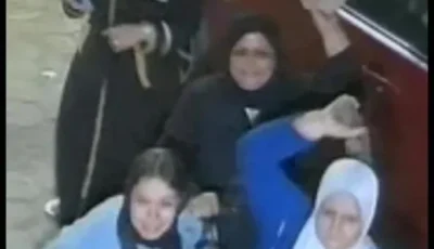 تشويه جسدها وكسر أنفها في الشارع
