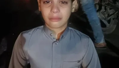 صورة مؤثرة… طفل يشهد والده يتعرض للدهس أمام عينيه على الطريق الدائري