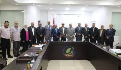 وفد زراعي مصري رفيع المستوى يزور “مركز البحوث الزراعية” في الأردن ويستعرض المشاريع البحثية الحالية
