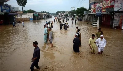 وفاة 170 شخصاً بسبب الفيضانات في باكستان