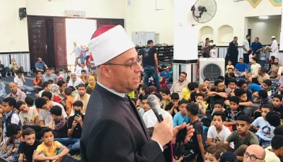 وكيل أوقاف السويس يطلق الفعاليات الصيفية في إدارة عتاقة وي举办 اجتماعًا علميًا مع شباب المنطقة