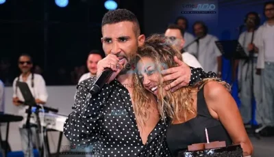 أحمد سعد يحيي حفلاً بمناسبة عيد ميلاد زوجته خلال مهرجان مراسي (صور)