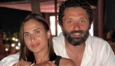 انفصال الفنان كريم محمود عبد العزيز وآن الرفاعي بعد ارتباط استمر 14 عامًا
