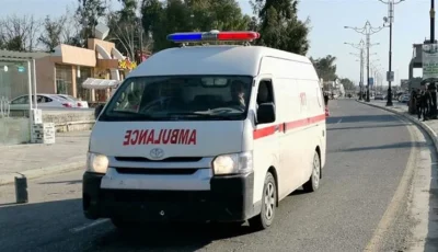 إنقاذ فرد قفز من جسر في وسط بغداد