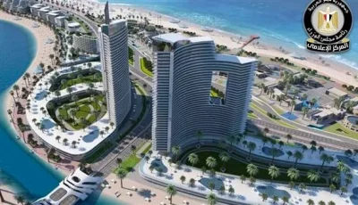 تعبئة بحيرات “داون تاون لاجون” في العلمين الجديدة بمياه البحر
