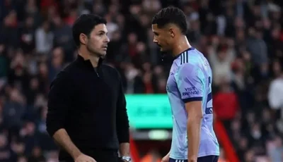 أرتيتا يوضح موقف ساليبا من الانتقال إلى ريال مدريد.