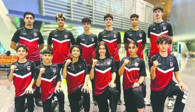 منتخب التايكواندو للناشئين والشباب يستمر في تحدياته في ماليزيا