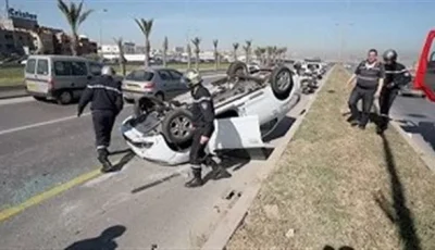 مصرع 3 الأفراد وإصابة 41 آخرين في حادث سير في الجزائر