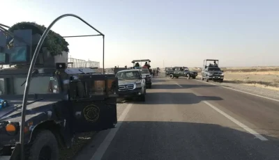 الشرطة الاتحادية تودع أحد أفرادها إثر حادث في الدورة