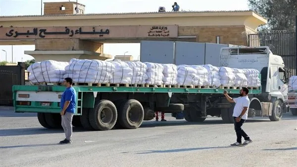في غزة.. حزمة المساعدات معدة لتلبية احتياجات أسرة مكونة من 7 أفراد لمدة 10 أيام