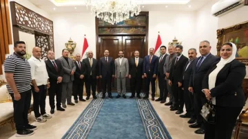 الحلبوسي يجتمع مع المحافظ الجديد لبغداد لتعزيز التعاون السياسي لدعم الحكومة المحلية