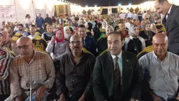 حزب الجبهة الوطنية يعقد تجمعًا كبيرًا في البحيرة لتأييد مرشحه لمجلس الشيوخ.