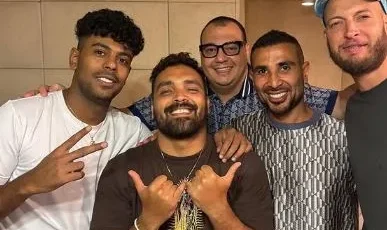 أحمد سعد يتร่วม مع مروان موسى وعفروتو في أغنية “حبيبي ياه ياه”