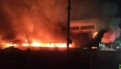 50 قتيلاً ومصاباً جراء حريق في مركز تسوق بمدينة الكوت شرق العراق