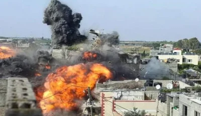 7 شهداء نتيجة قصف طائرات الاحتلال لمدرسة تأوي نازحين من جباليا
