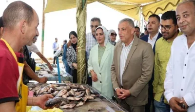 محافظ الإسماعيلية يطلق فعاليات الأسبوع الرابع من مبادرة “أسماك البلد لأبناء الوطن”
