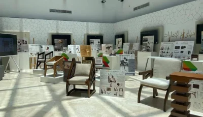 طلاب التصميم الداخلي بجامعة أبوظبي يقدمون مشاريعهم