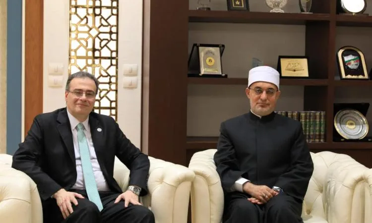 مفتي الجمهورية يناقش مع رئيس “المركزية للتنظيم والإدارة” سبل تعزيز التعاون المشترك