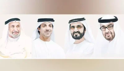 رئيس الدولة ونائباه والسلطان والحكام يقدمون تهانيهم للرئيس المصري بمناسبة ذكرى ثورة 23 يوليو