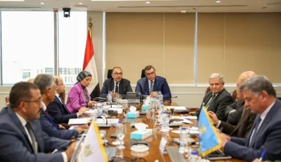“الشربيني” و”شيمي” يناقشان التعاون في تحسين الأصول وأوضاع المشاريع المشتركة.