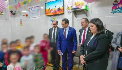 النيابة العامة تواصل عمليات التفتيش على مراكز رعاية الأطفال وتزور دور المسنين.
