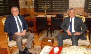 محافظ الغربية يهنئ المدير الجديد للأمن