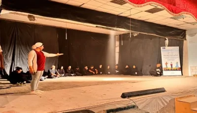 ثقافة الفيوم تُطلق المسرح الكبير بعرض مسرحي “ليه لأ”