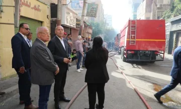 إخماد حريق في عمارة بمصر الجديدة بدون وقوع إصابات