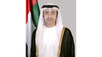 عبد الله بن زايد يُعبر عن ارتياحه لإعلان بريطانيا نيتها الاعتراف بدولة فلسطين