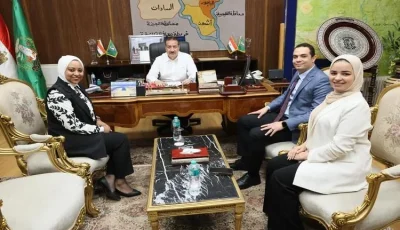 محافظ المنوفية يلتقي مسؤولي مركز الابتكار الرقمي وتكنولوجيا المعلومات في مصر