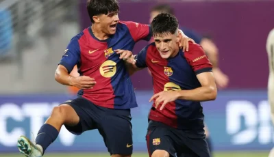 شرط برشلونة لمغادرة مهاجمه إلى فالنسيا