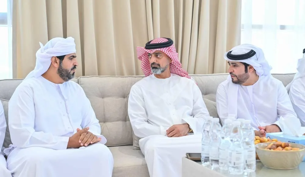 عمار بن حميد يعزي في وفاة علي عبيد الكتبي