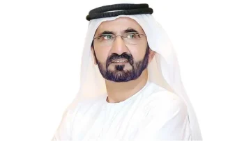 محمد بن راشد يتفقد استراحة السحب في خورفكان