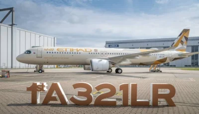 «الاتحاد» تستقبل أول طائرة A321LR