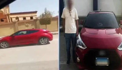 توضيح تفاصيل الفيديو الذي يظهر طفلاً يقود سيارة خاصة في بني سويف