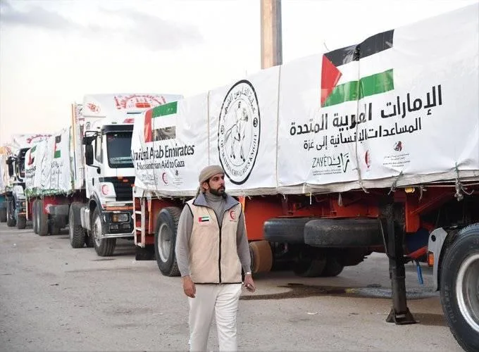 الإمارات تمنح الأمل لغزة وتخفف من حصار الغذاء والماء عن أهلها