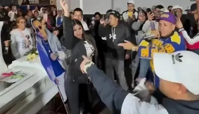 أرملة تودع زوجها برقص “تويرك” في أمريكا الجنوبية