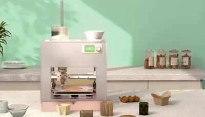 طابعة ثلاثية الأبعاد تحول بقايا الطعام إلى أداوات منزلية
