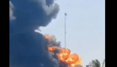 إخماد حريق في مصفاة عبادان الإيرانية