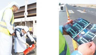 حملة توعية للسائقين في المركبات الثقيلة بأبوظبي