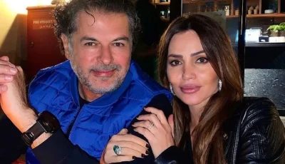 زوجة راغب علامة تنفي شائعات انفصالهما وتوضّح موقفهما.
